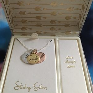 Brand new, “live,laugh and love” necklace